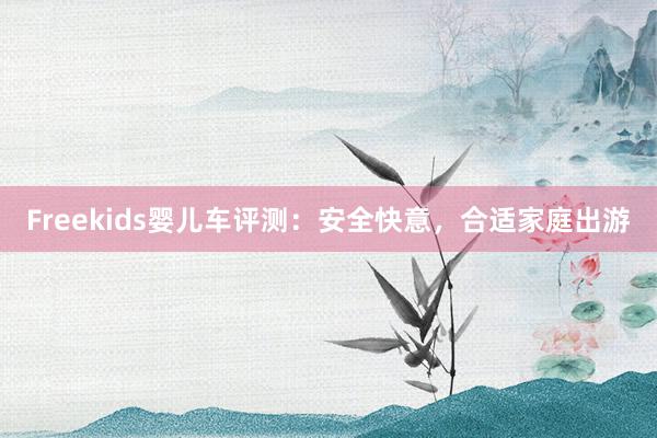 Freekids婴儿车评测：安全快意，合适家庭出游